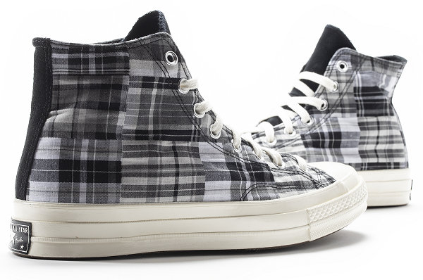 匡威 Chuck 70 全新拼接格纹鞋款图片2