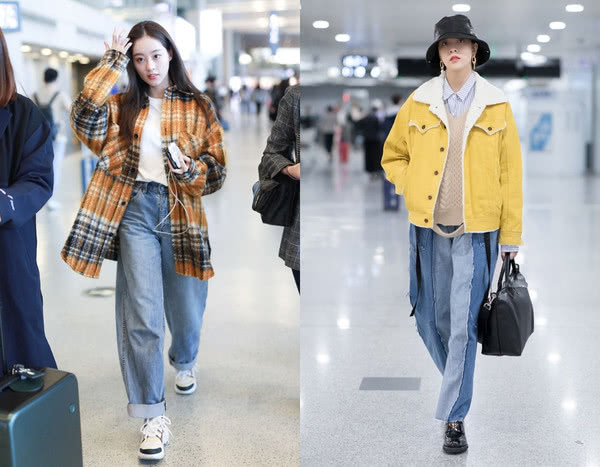 今年宽松牛仔裤超流行,显瘦舒适不挑身材,万能的单品你不爱吗