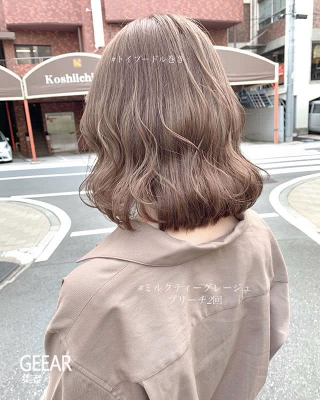 人气奶茶系发色该染哪一种？日本女生最爱染的发色TOP3