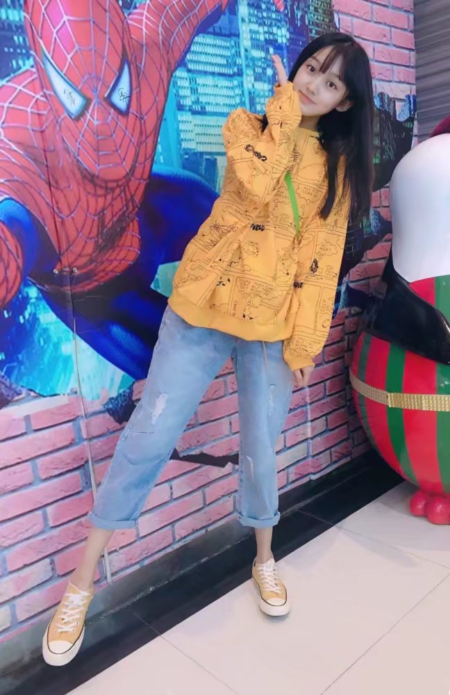 终于等到“小李慧珍”长大了，无滤镜下的素颜，跟热巴有得一拼！