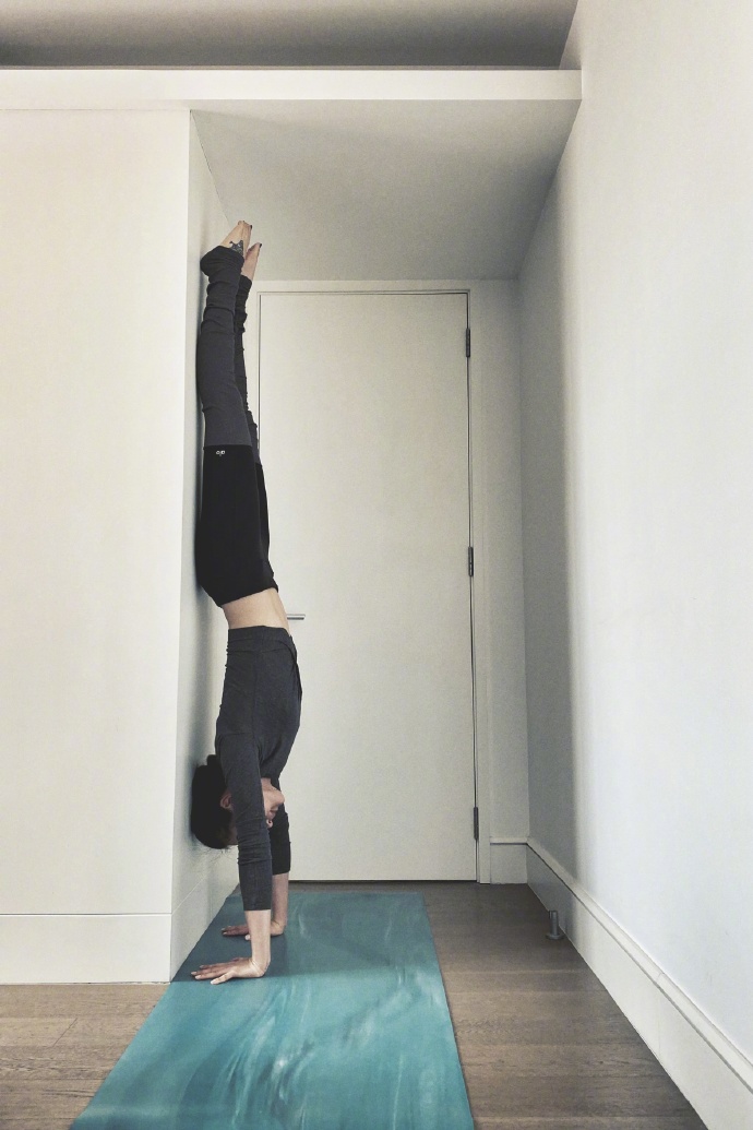 陈赫现妻张子萱挺大肚,前妻许婧晒小蛮腰,倒立尽显好身材?