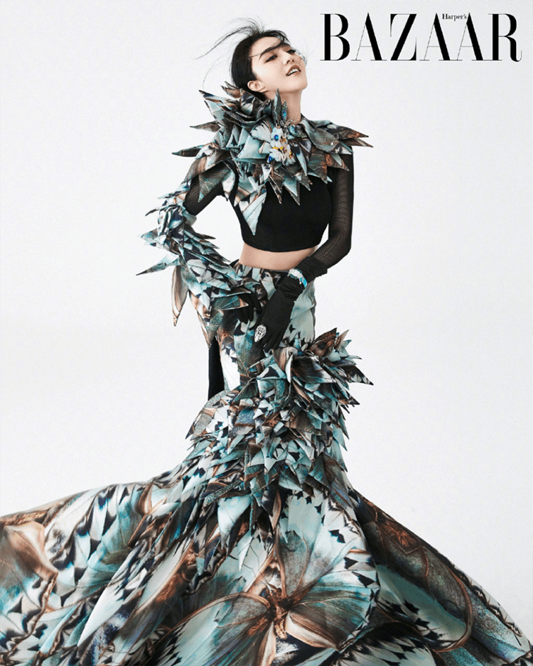 复出之路越走越宽了，范爷登越南版时尚芭莎，造型霸气再次惊艳