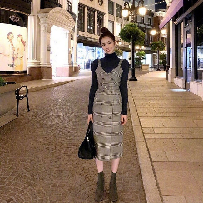 个性独特的韩风冬季穿搭范本