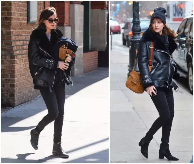 今年秋冬别穿大衣了，羊羔毛外套才是时尚首选！