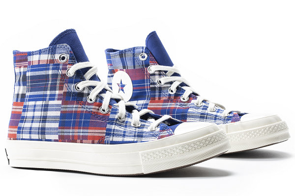 匡威 Chuck 70 全新拼接格纹鞋款图片4