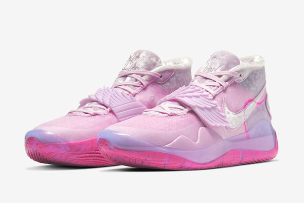 耐克 KD 12「Aunt Pearl」乳癌粉红配色鞋款图片1 耐克 KD 12「Aunt Pearl」乳癌粉红配色鞋款即将发售