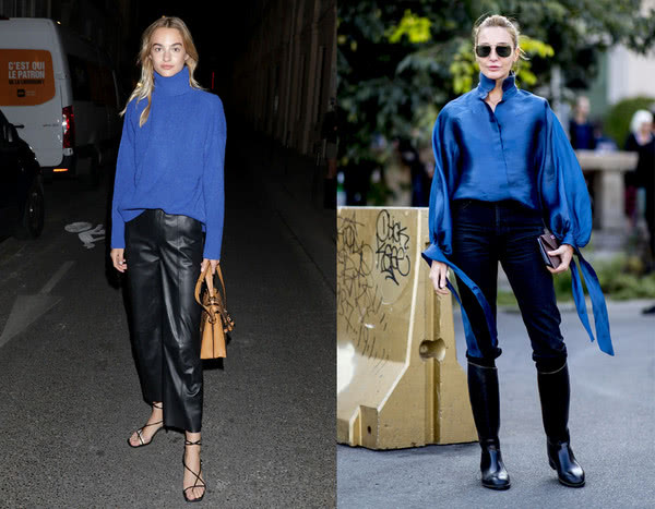 经典蓝怎么穿?明明是高级色上身却显老?主要是色彩搭配易出错