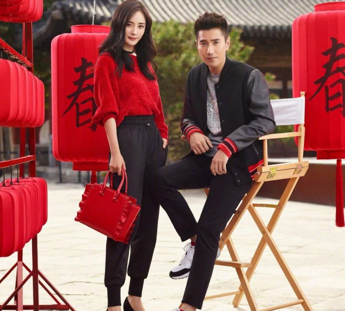 赵丽颖冯绍峰拍摄新春广告被赞，养眼程度不逊色于杨幂赵又廷