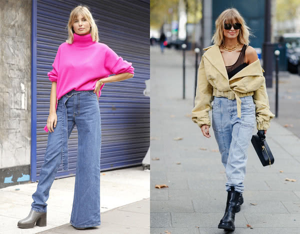 今年宽松牛仔裤超流行,显瘦舒适不挑身材,万能的单品你不爱吗