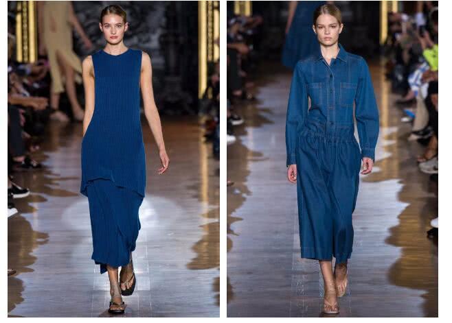 2020年流行色太“蓝”了，IU秀智早就穿了，显白还不挑皮！