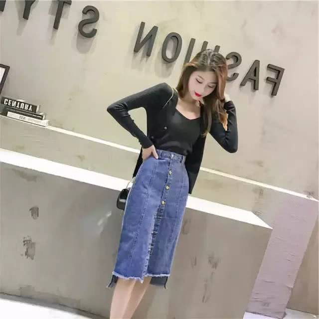 知性优雅的半身裙,不减肥也能拥有美女范