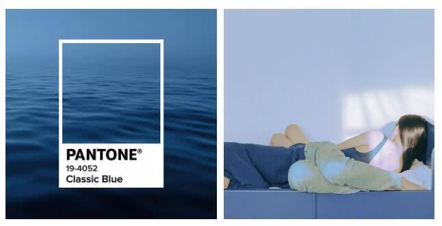 2020年流行色太“蓝”了，IU秀智早就穿了，显白还不挑皮！