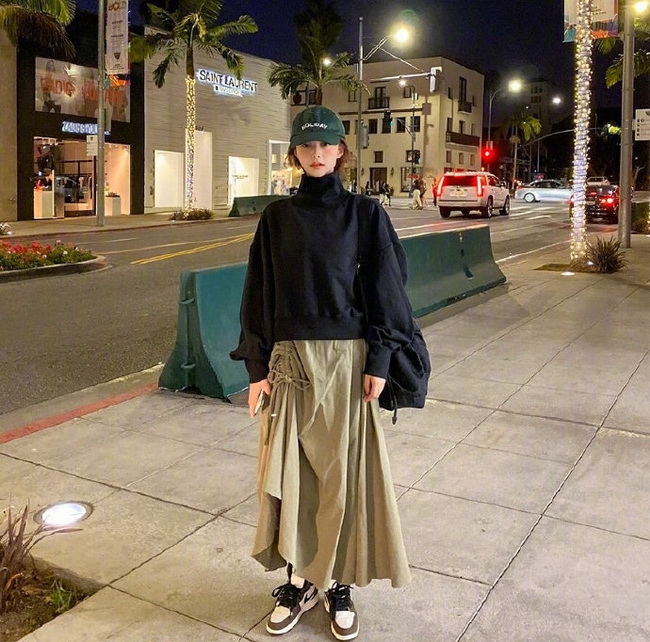 个性独特的韩风冬季穿搭范本