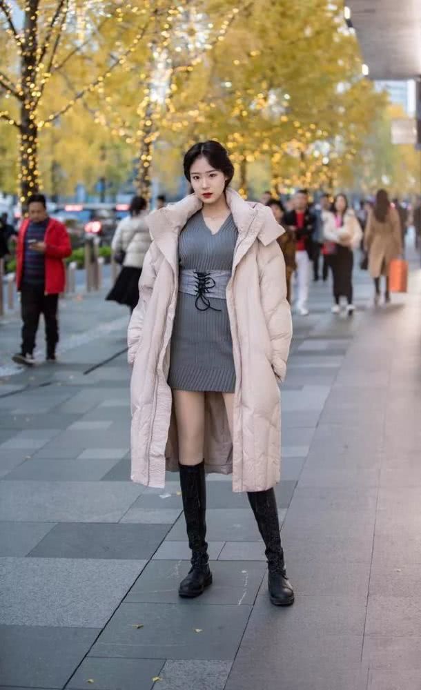 寒冬时节羽绒服还可以这样穿?社会大舞台让人涨姿势!