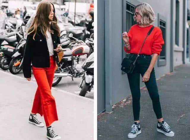 粉色+灰色,姜黄色+牛仔蓝,这几组颜色穿在一起也太显贵了吧