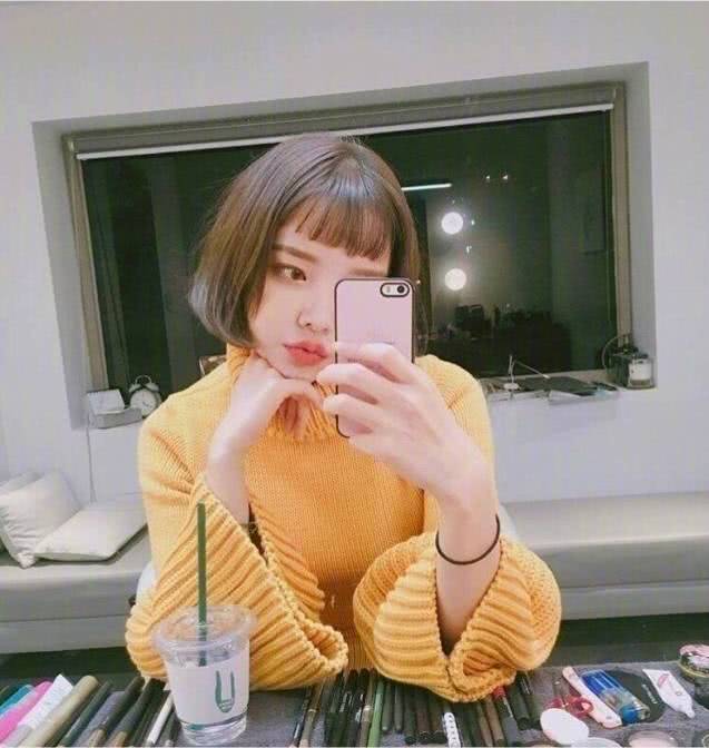 100斤的胖妹子，剪了这个头发之后，看起来不到80斤