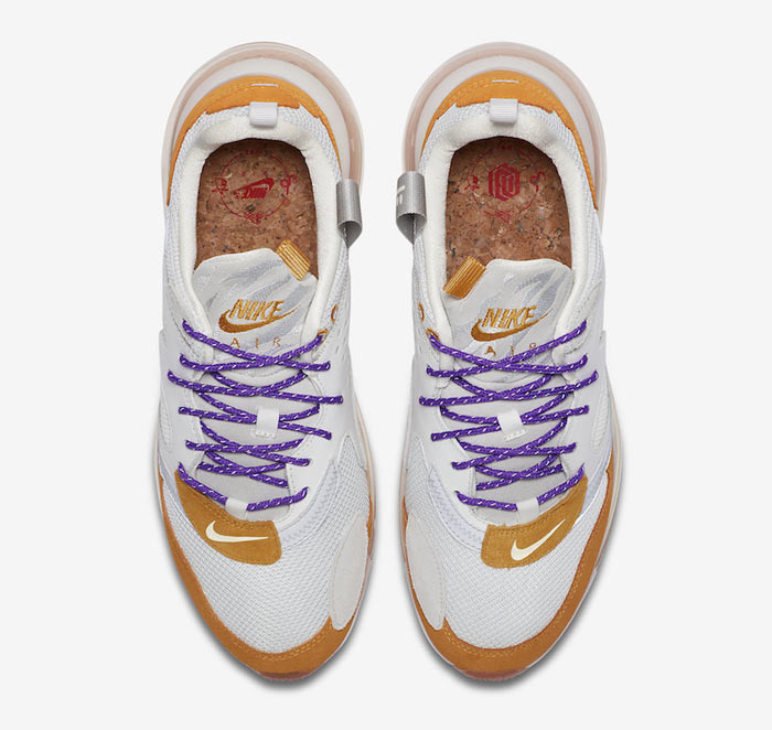 OBJ和Nike Air Max 720 “LSU”联名鞋图片2 OBJ和Nike Air Max 720 “LSU”配色联名鞋即将发售
