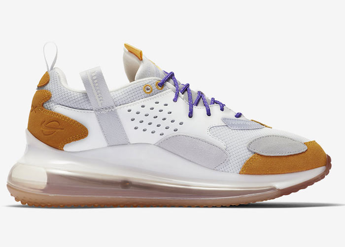 OBJ和Nike Air Max 720 “LSU”联名鞋图片4 OBJ和Nike Air Max 720 “LSU”配色联名鞋即将发售