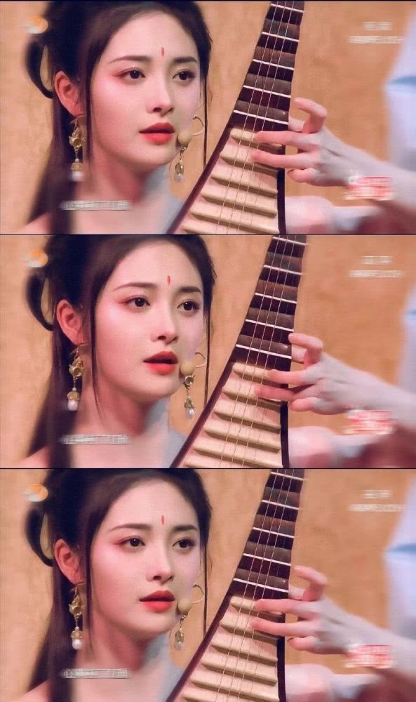 周洁琼穿古风扮琵琶仙子登台,太赞了