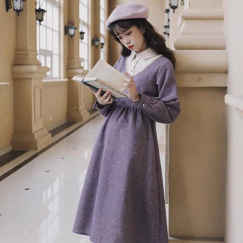 早春很火的连衣裙新穿法,时髦洋气又显身材,高级感太强