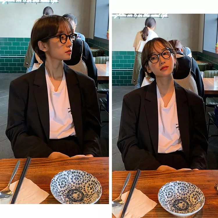 随便穿穿就有时髦感，她的衣品我超羡慕！