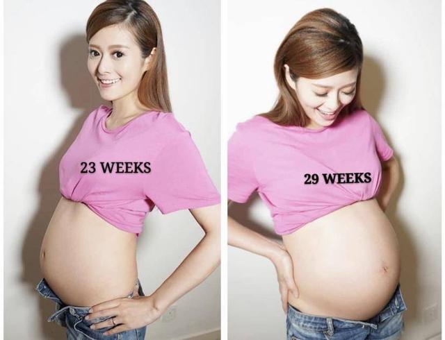 前TVB性感女神临盆在即发长文感慨 与富商男友结婚一个月便怀孕