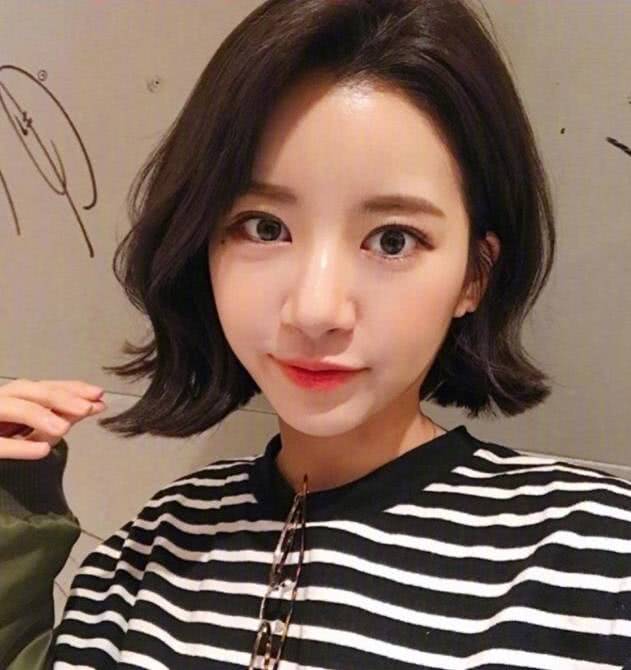 100斤的胖妹子，剪了这个头发之后，看起来不到80斤