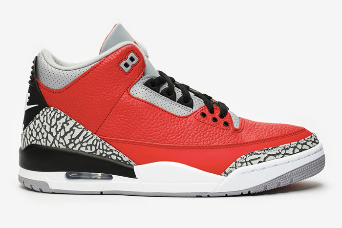 Air Jordan 3 全新「Fire Red」配色鞋款曝光