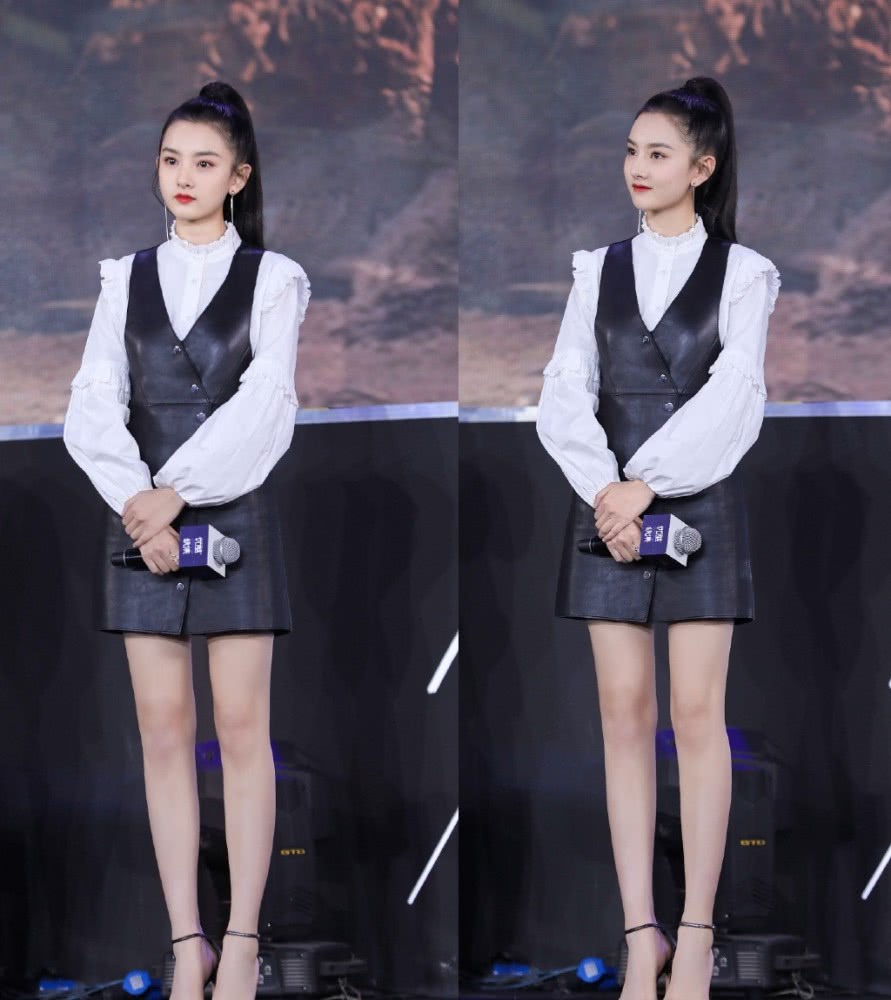 美女宋祖儿私服穿小熊卫衣紧身裤,秀双腿被怒赞:不敢P系列