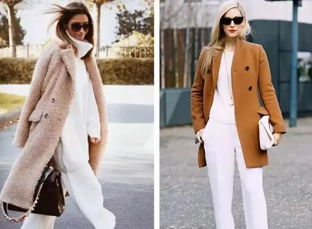 粉色+灰色,姜黄色+牛仔蓝,这几组颜色穿在一起也太显贵了吧