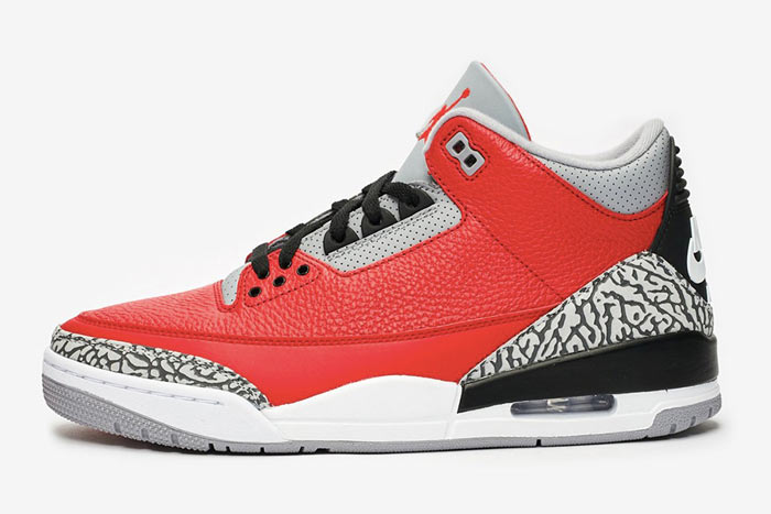 Air Jordan 3 全新「Fire Red」配色鞋款曝光