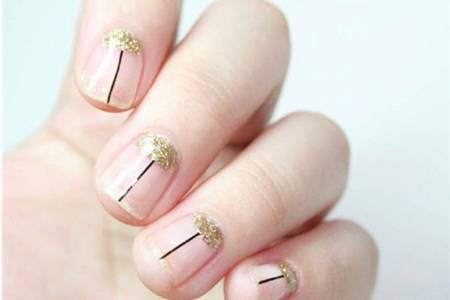 2020新款美甲图片大全,亮丽美甲提升女性气质