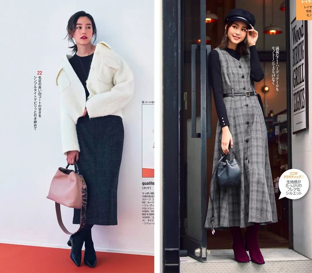 秋冬叠穿连衣裙,这几个技巧要知道,多穿一件瘦十斤!