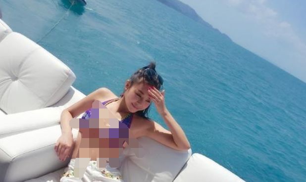 张雨绮近照,初入影视界就获得周星驰青睐,与大20岁导演离婚