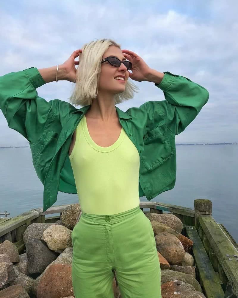 你不知道的“绿色”高级穿法,全在这了