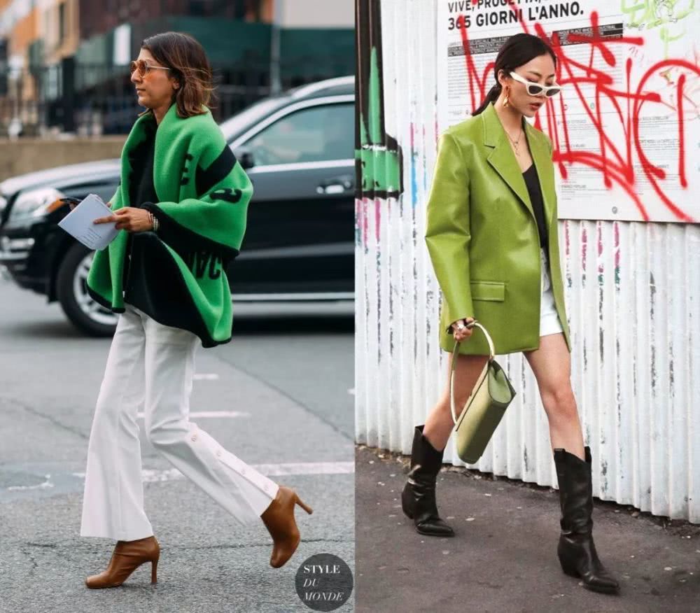 你不知道的“绿色”高级穿法,全在这了