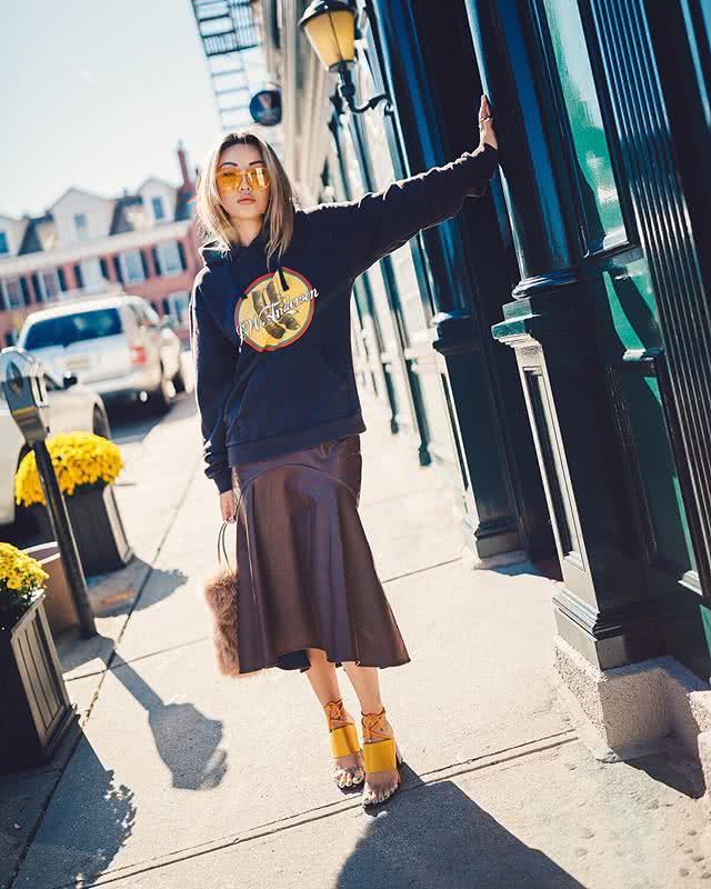 6款超长半身裙推荐，小个子女生也能轻松驾驭！