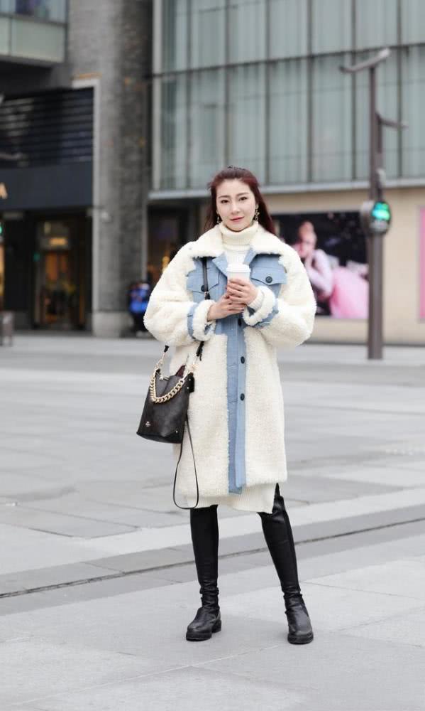 国内街拍 2020早春大衣流行这款，千万码住别错过