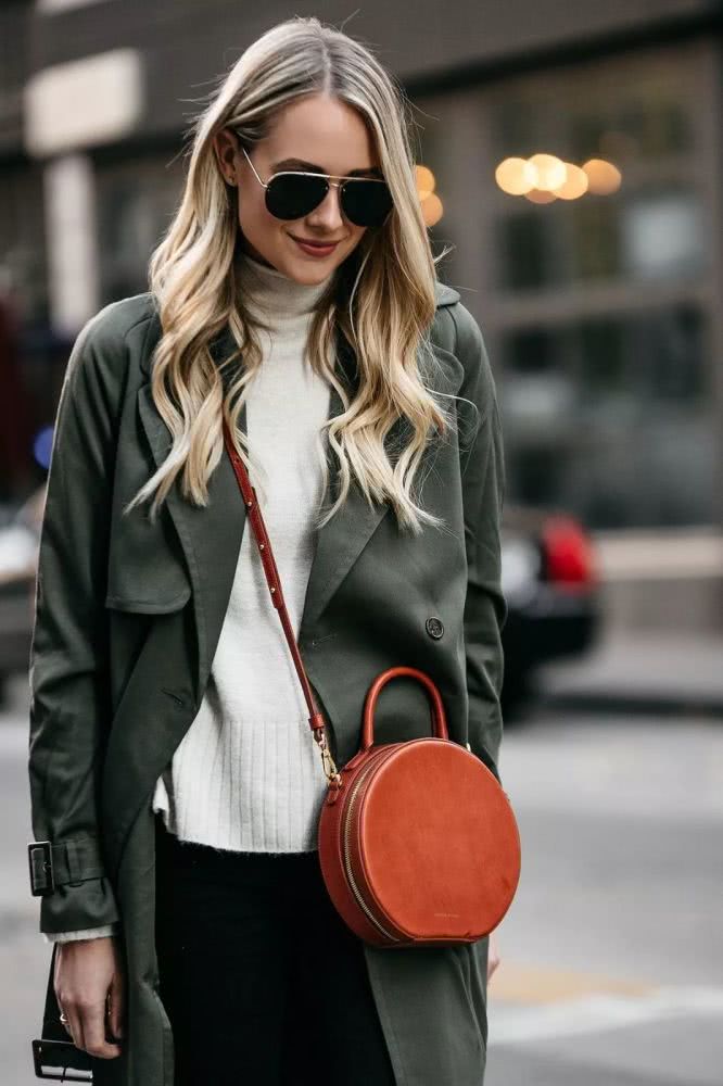 时下复古风流行的圆形包，美出不一样的你！