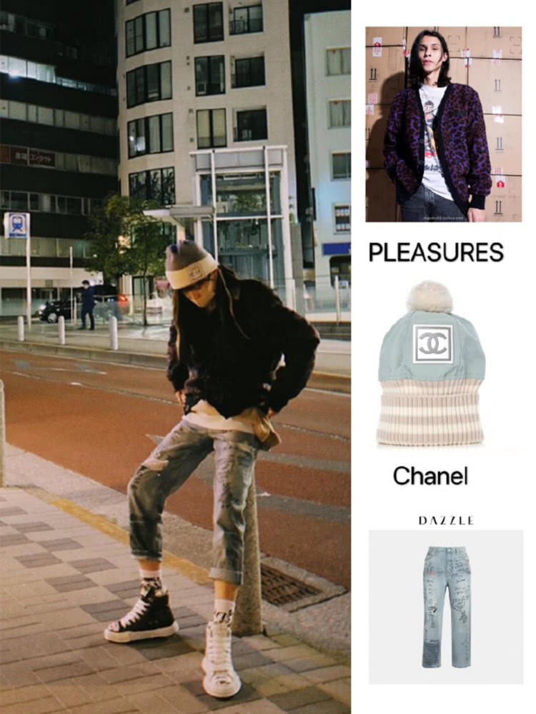 吴宣仪私服更新，甜美酷帅无缝切换，漫画腿太抢镜！