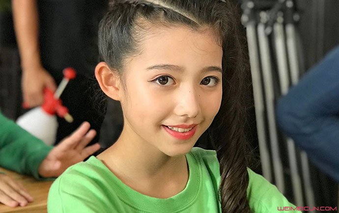 白洋谦详细个人资料 中法混血童星凭借“绿婆娘”一角走红