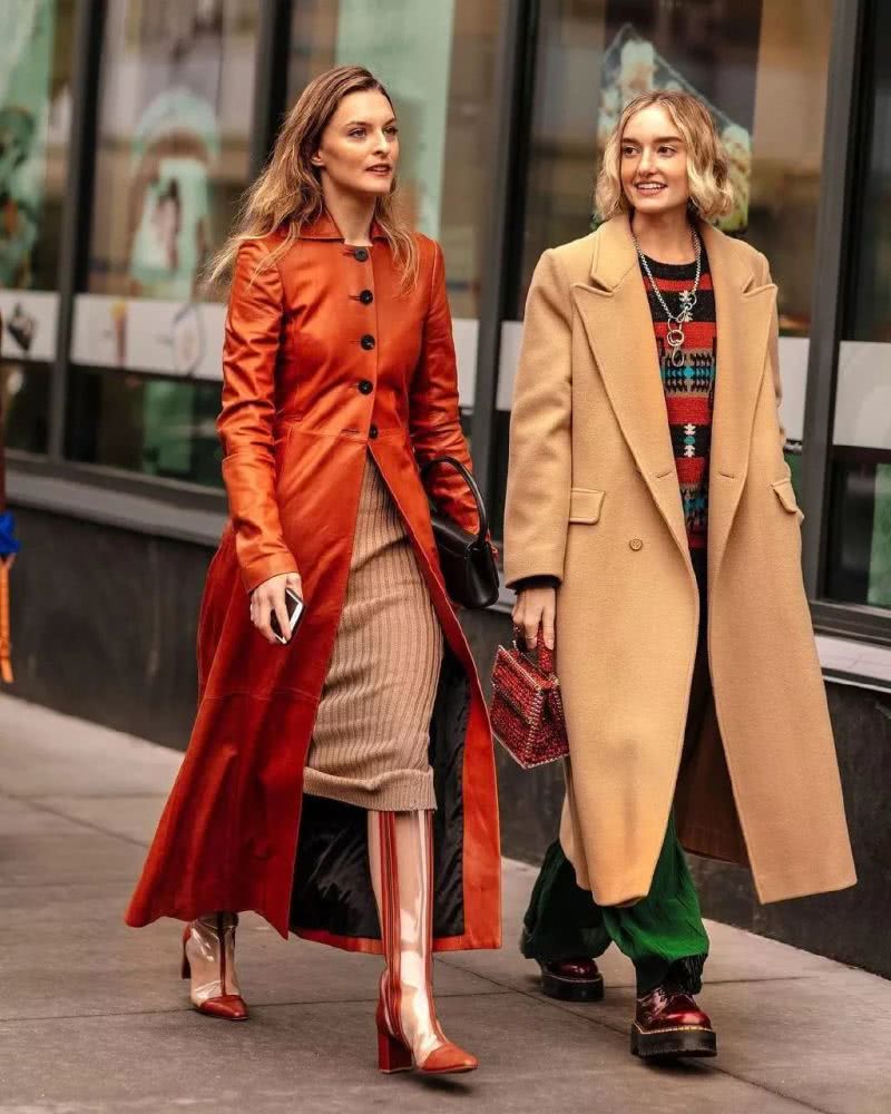 大衣越来越时髦！今年流行的外套，长大衣气场十足