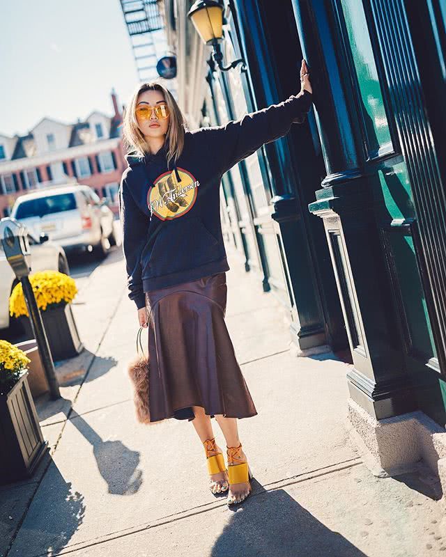 6款超长半身裙样式推荐，矮个子女生也能轻松驾驭！