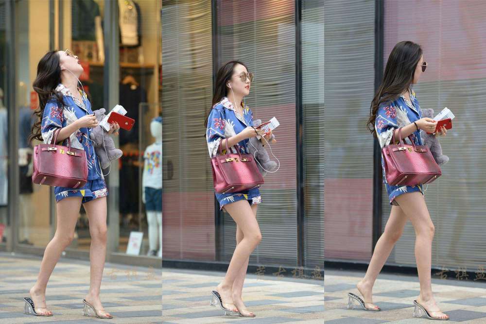 早春学杨超越穿“水晶鞋”，人美还高级