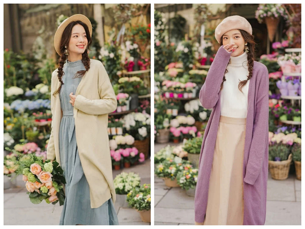 还穿黑白灰?春天换上这些清新明媚的穿搭,优雅文艺有气质