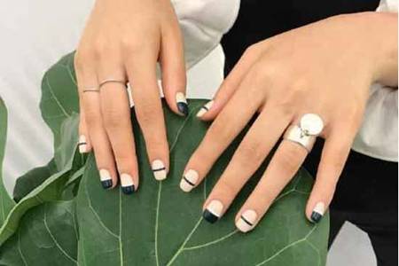 冬季新款流行美甲图片大全,显手白的五款好看指甲