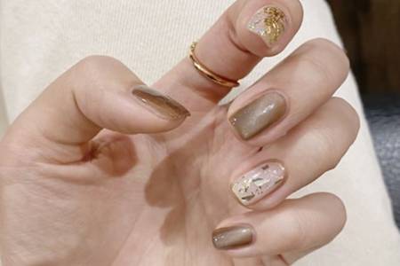 美甲图片2020新款式,短指甲女生适合的美甲造型