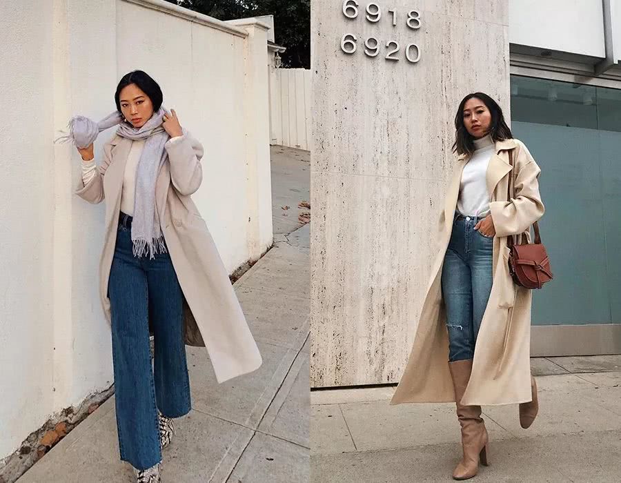 大衣越来越时髦！今年流行的外套，长大衣气场十足