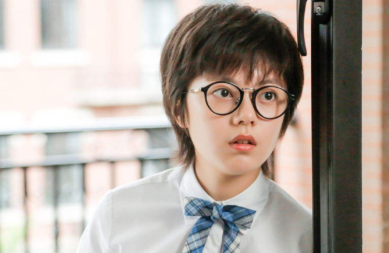 《少年派》里面饰演机灵鬼怪林妙妙的赵今麦又火了