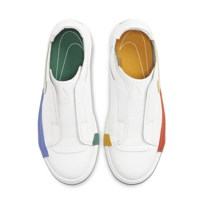 全新耐克Nike Blazer Low极简解构风鞋款曝光